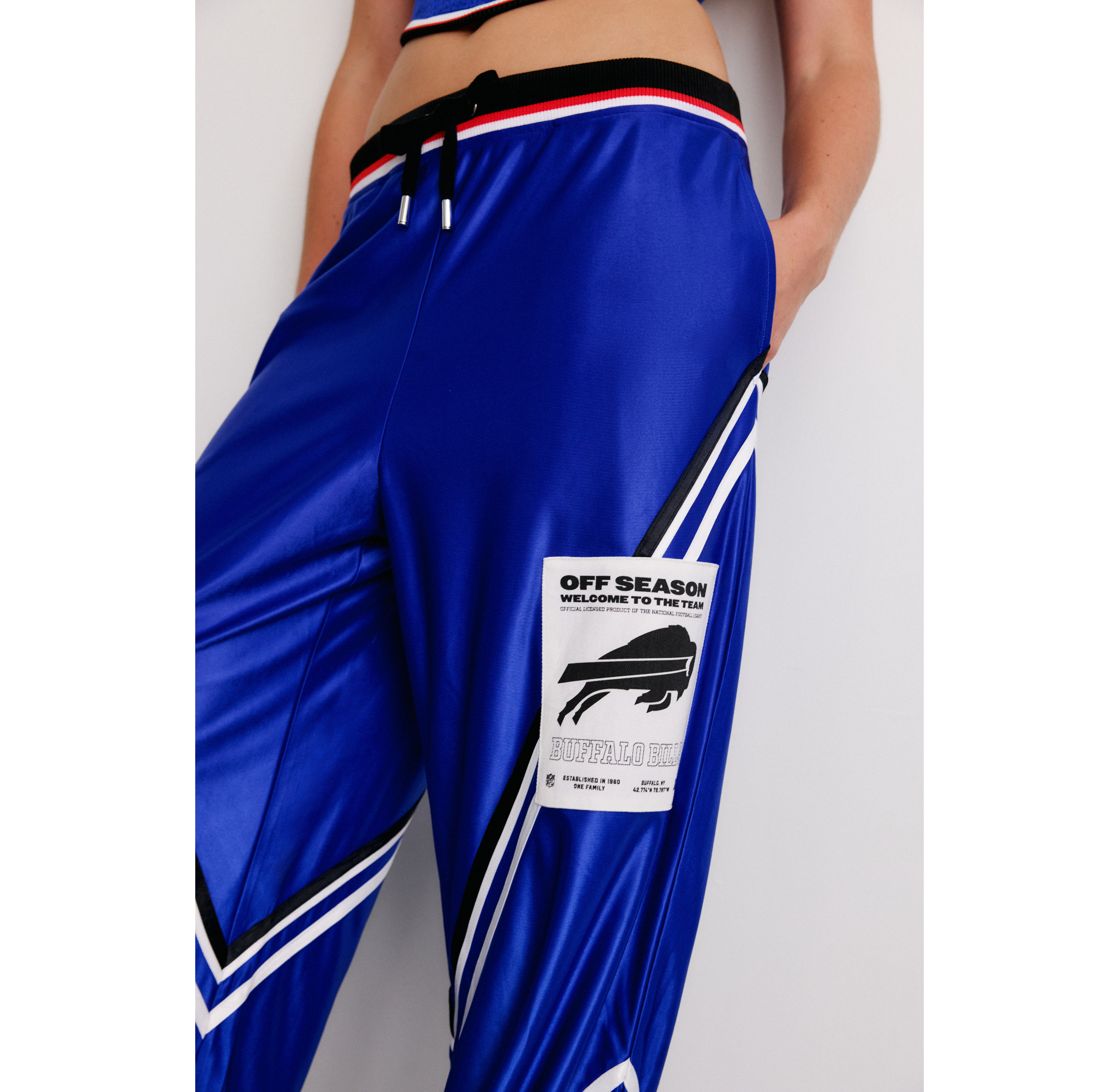 Off Season NFL Shiny Chevron Track Pants