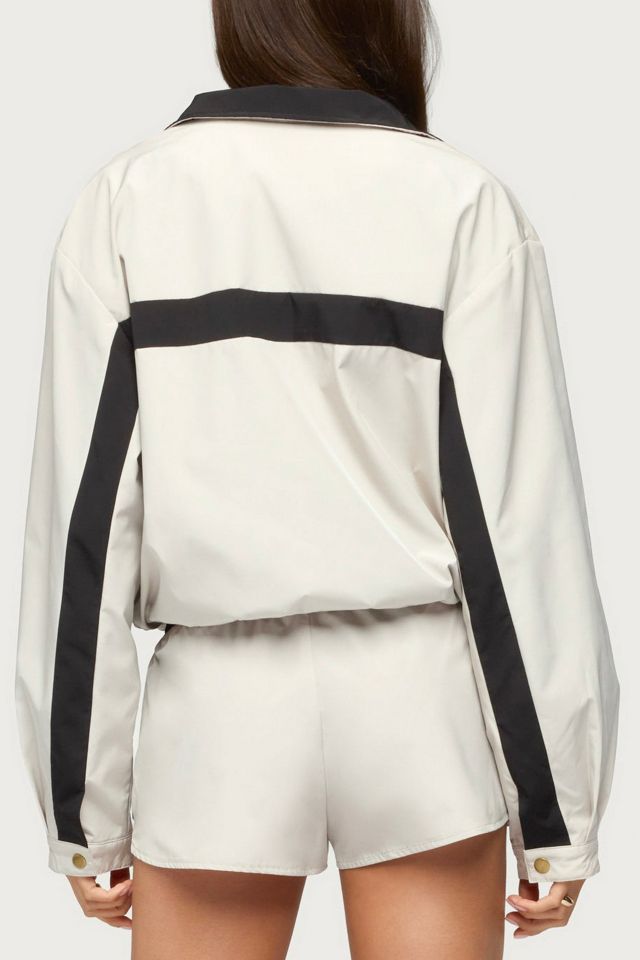 Edikted Emrie Stripey Nylon Jacket #4