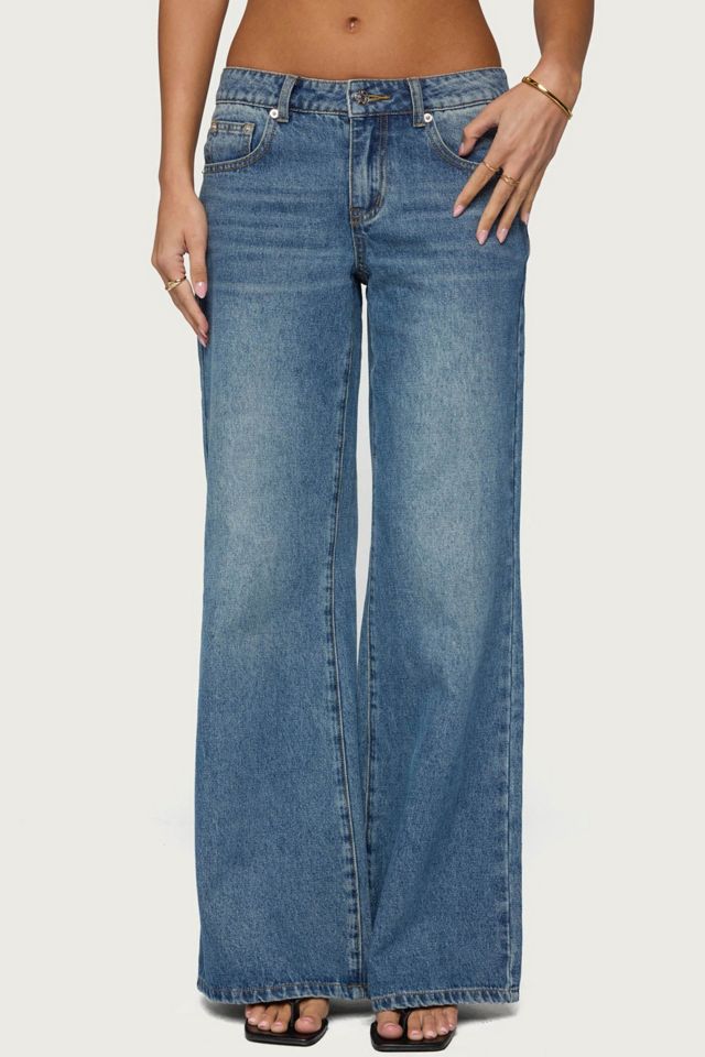 Edikted Casta Heart Low Rise Baggy Jeans #2