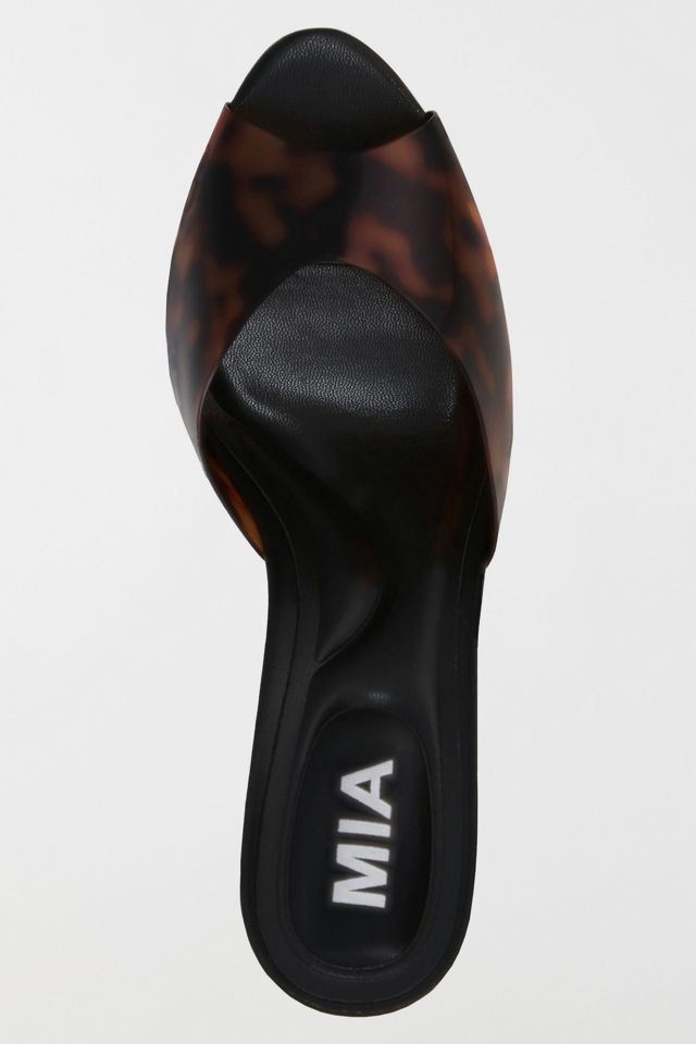 MIA Gwyneth Peep Toe Stiletto Mule #3