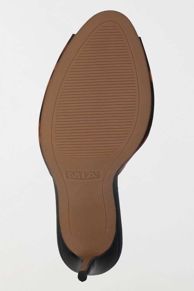 MIA Gwyneth Peep Toe Stiletto Mule #4