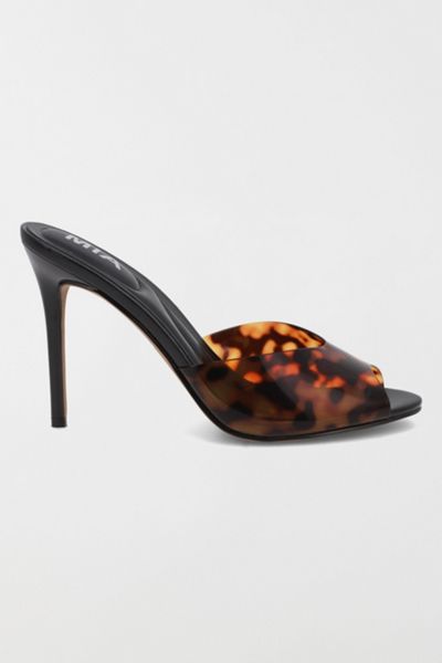 MIA Gwyneth Peep Toe Stiletto Mule