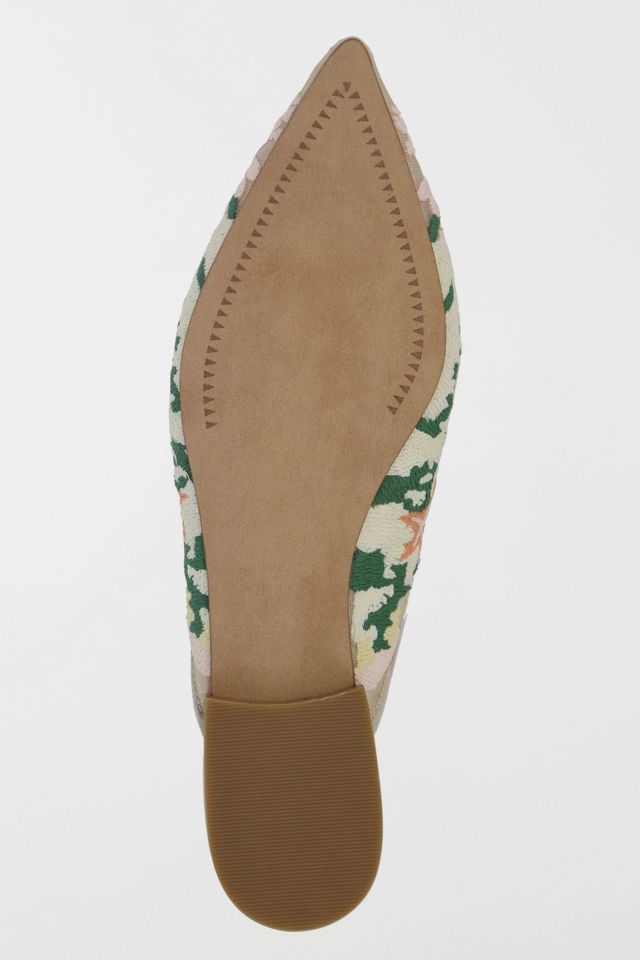 MIA Aita Embroidered Flat Mule #4