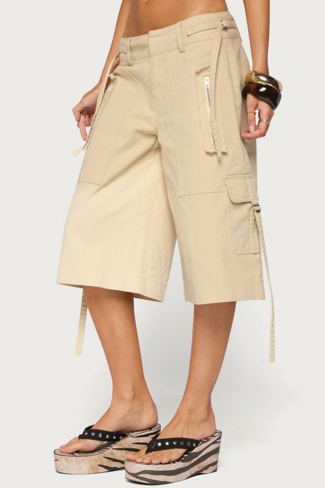 Edikted Avelisse Cotton Cargo Bermuda Shorts #2