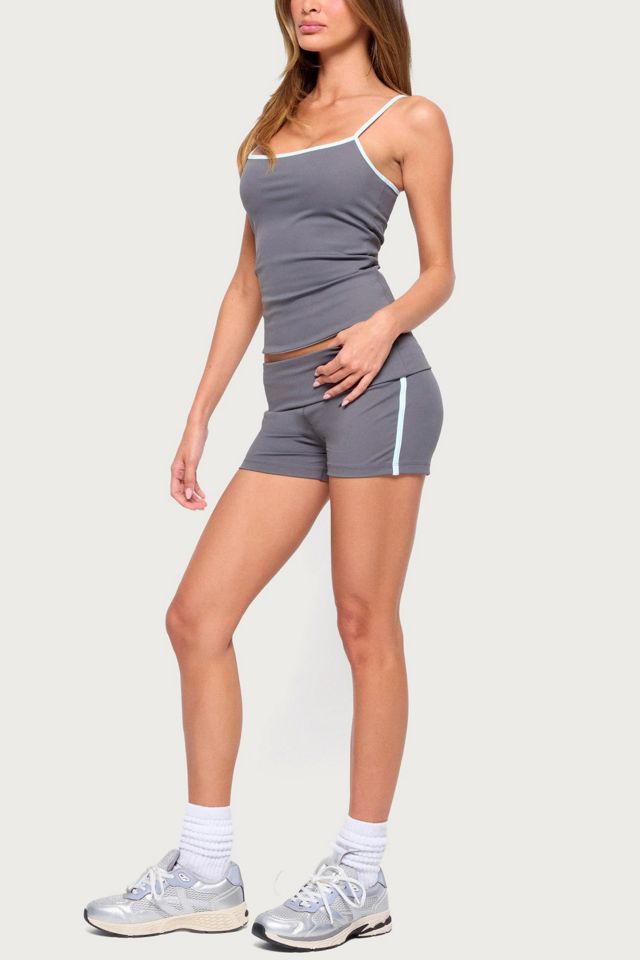 Edikted Ambar Contrast Stripe Shorts #4