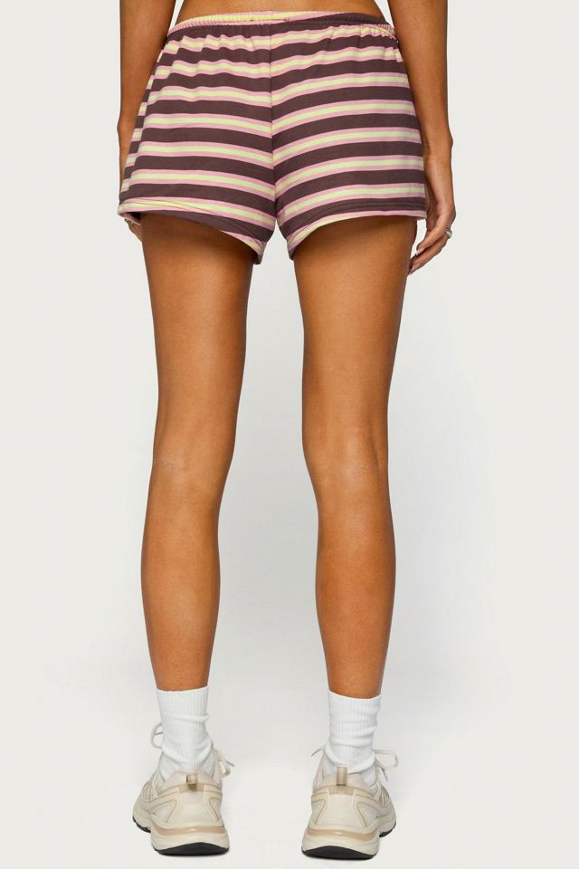 Edikted Blanchy Striped Shorts #3