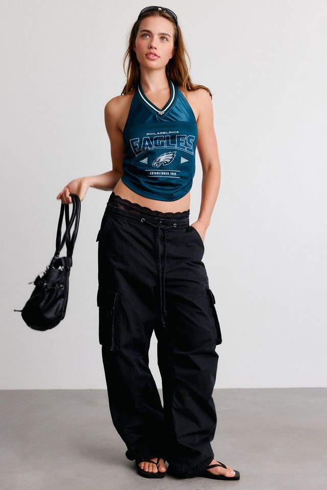 Off Season NFL Jersey Tie-Back Halter Top #1