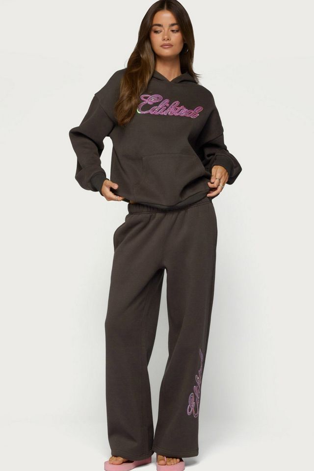 Edikted Always Edikted Sequin Sweatpants #2