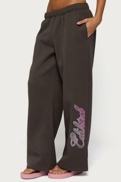 Edikted Always Edikted Sequin Sweatpants