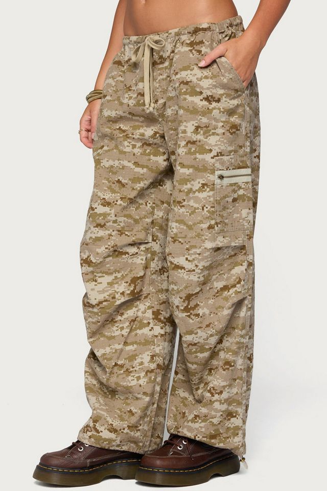 Edikted Demey Camo Baggy Pants #2