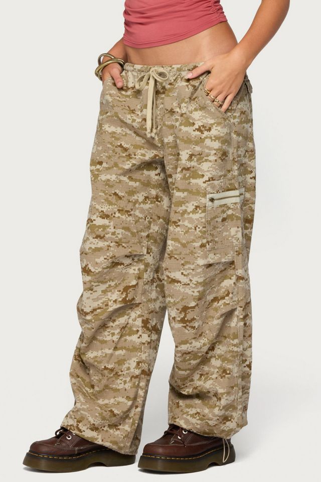 Edikted Demey Camo Baggy Pants #3