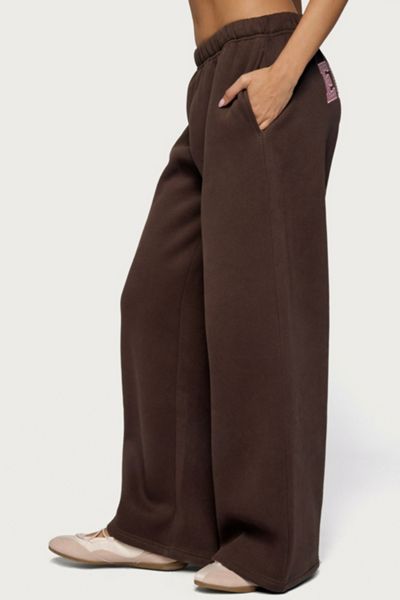 Edikted Edikted Glow Rhinestone Sweatpants