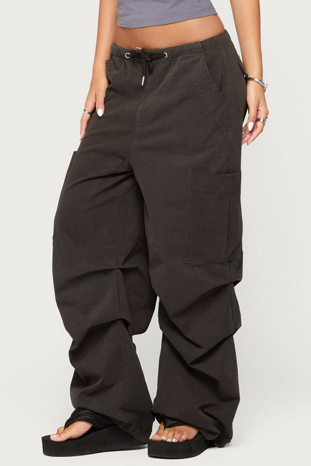 Edikted Emzi Baggy Cotton Cargo Pants #3