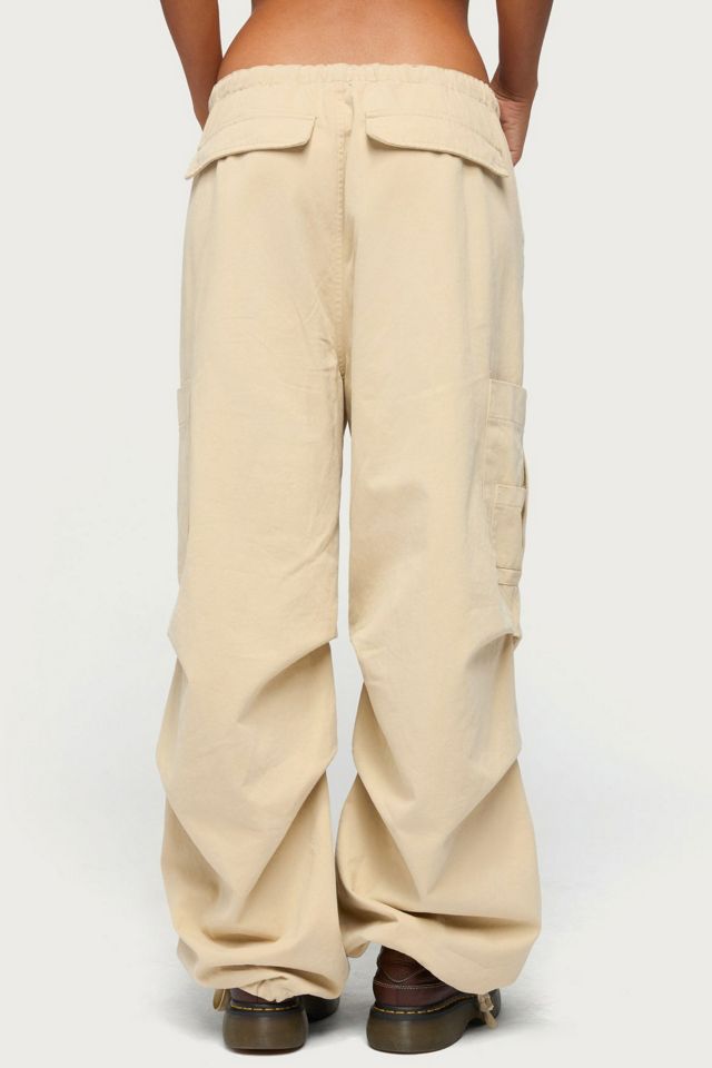 Edikted Emzi Baggy Cotton Cargo Pants #4