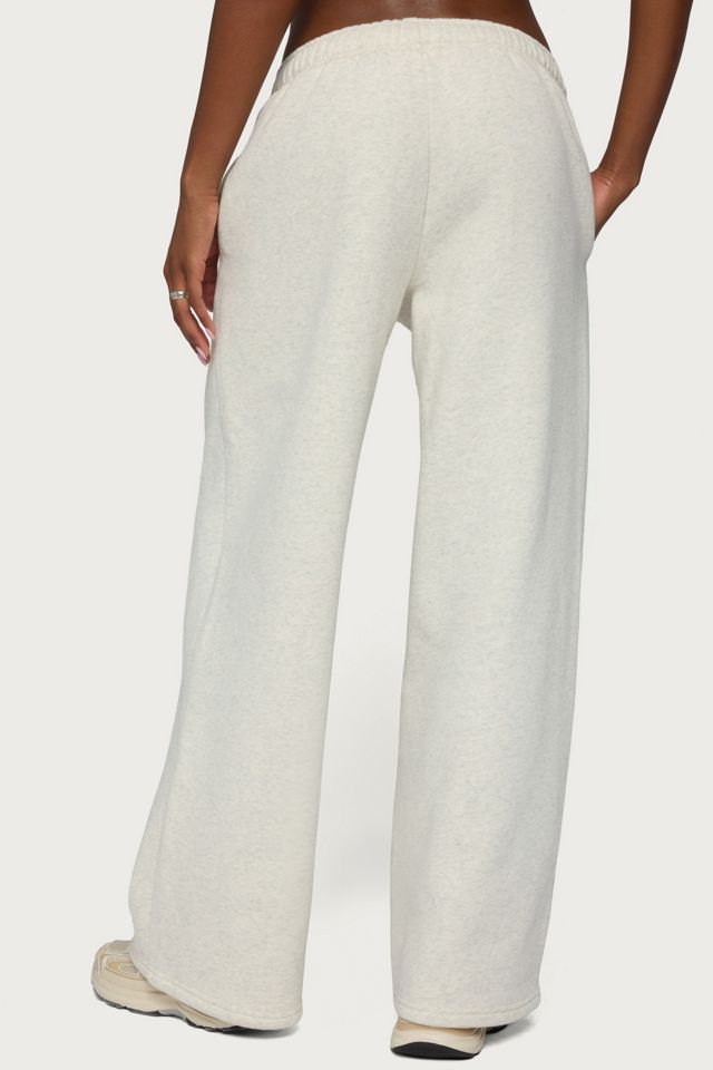 Edikted Edikted To You Wide Leg Sweatpants #4