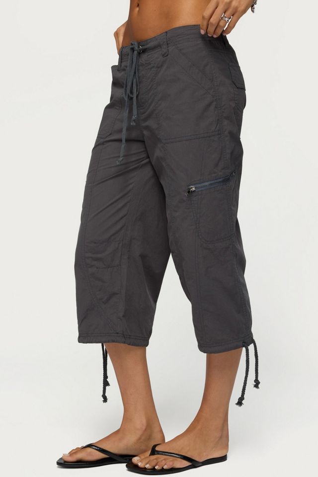 Edikted Lilith Cargo Capri Pants #2