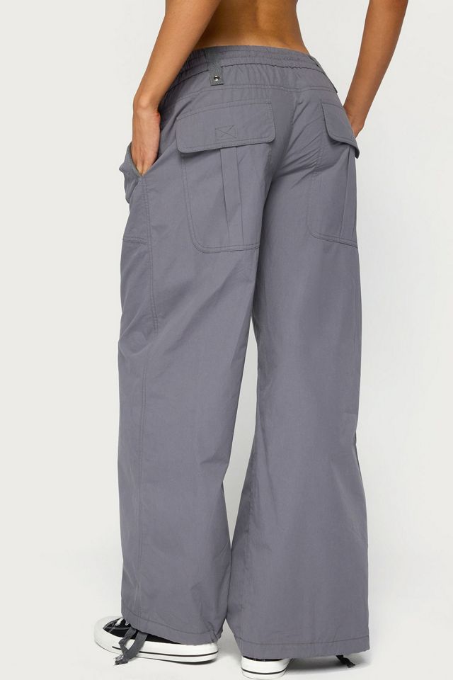 Edikted Kathleen Oversized Cotton Cargo Pants #4