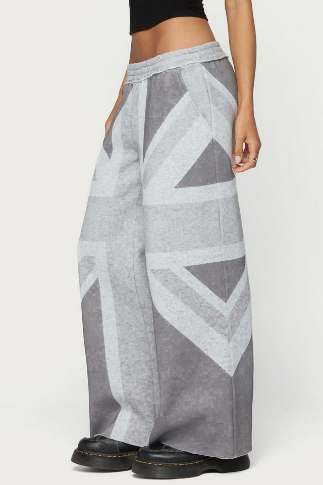 Edikted London Rush Wide Leg Sweatpants #1