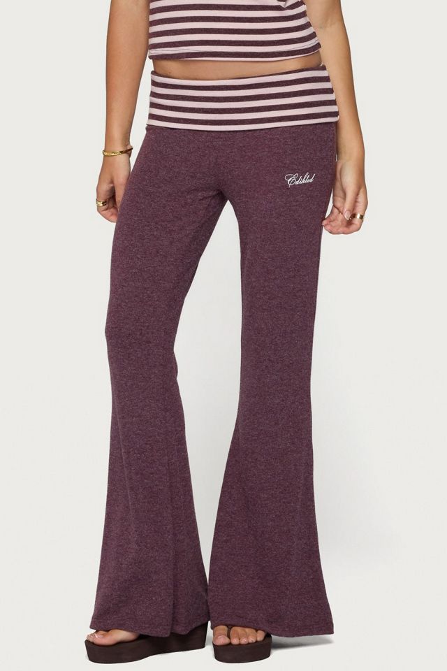 Edikted Stay Edikted Stripey Foldover Pants #3