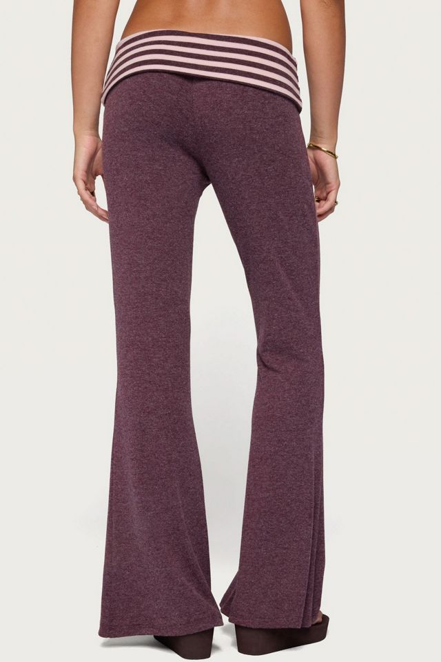 Edikted Stay Edikted Stripey Foldover Pants #4