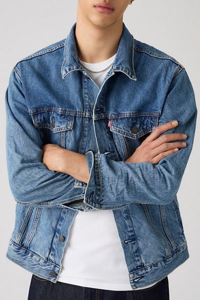Levi’s® Relaxed Fit Denim Trucker Jacket