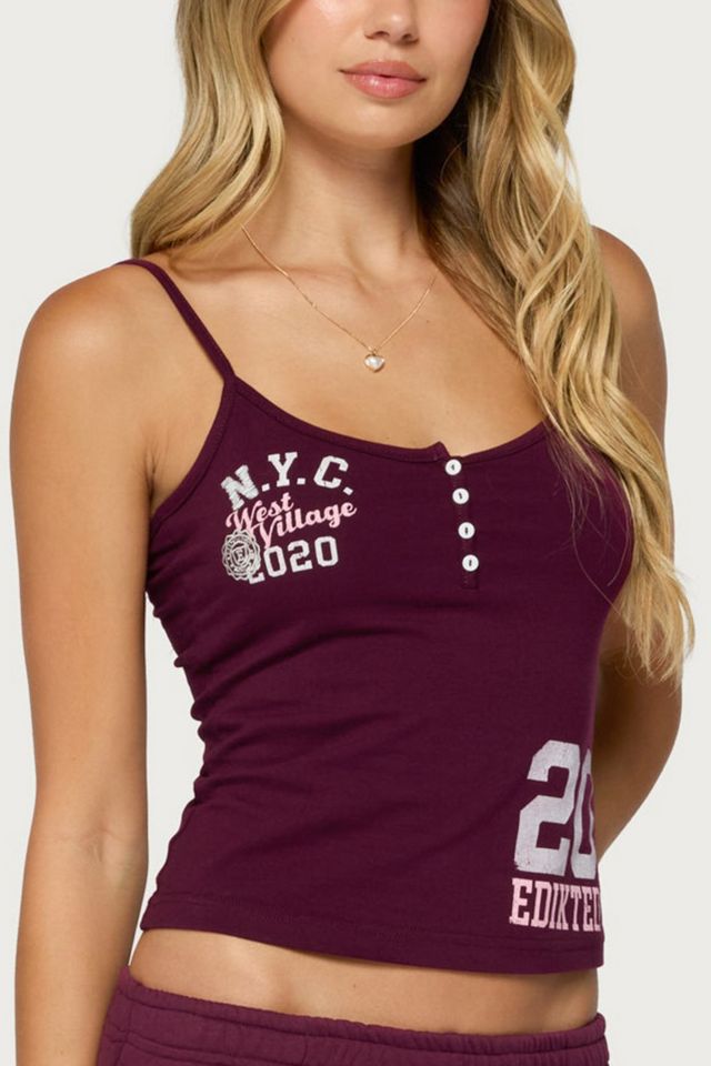 Edikted Edikted 2020 Henley Tank Top #2