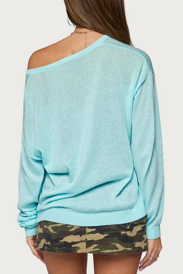 Edikted Geara Knit Long Sleeve Top #4