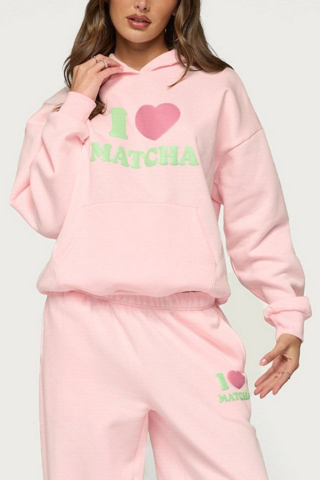Edikted I Heart Matcha Hoodie #3