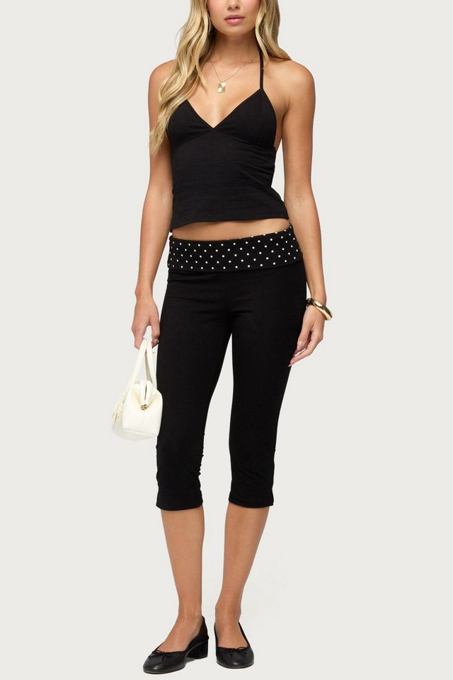 Edikted Noriah V Neck Halter Top #1