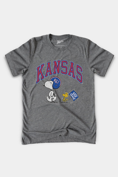 Streaker Peanuts x University of Kansas Tee