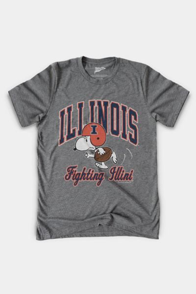 Streaker Peanuts x University of Illinois Tee