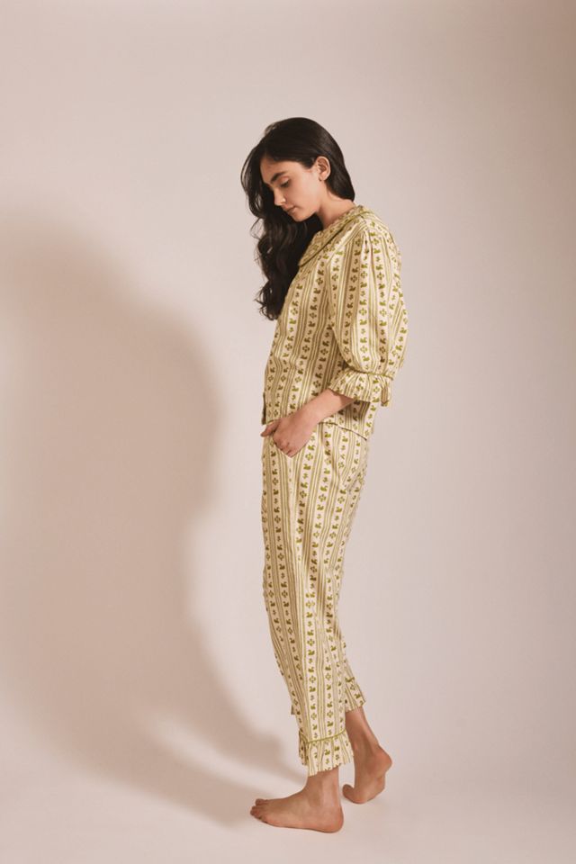 TBCo Cotton Swan Cropped Pajamas Set #3