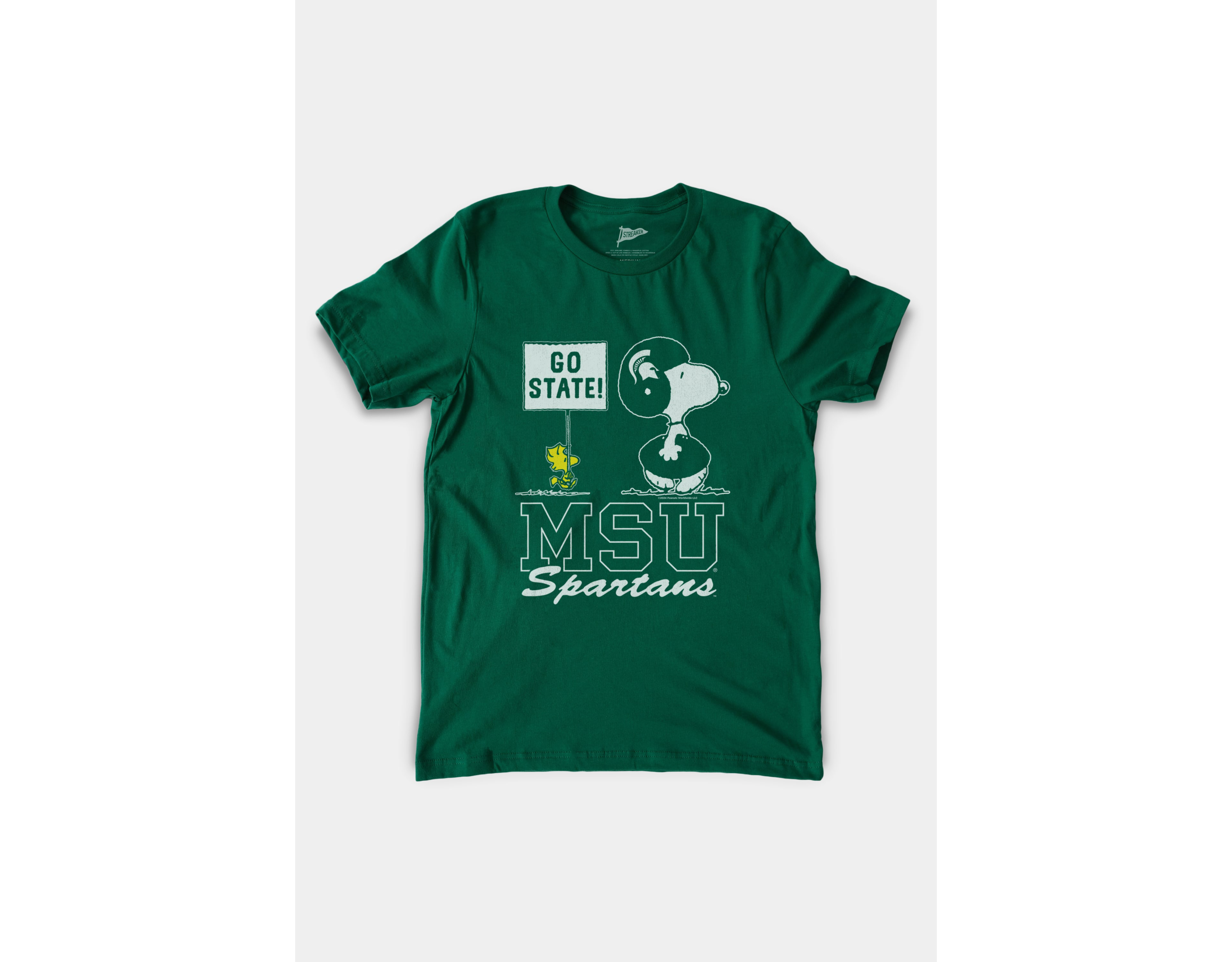 Streaker Peanuts x Michigan State University Tee
