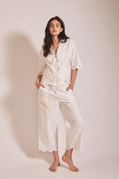 TBCo Cotton Shell Cropped Pajamas Set