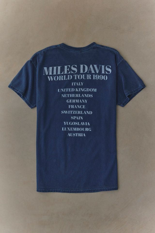 Miles Davis 1990 Tour Graphic Tee #1