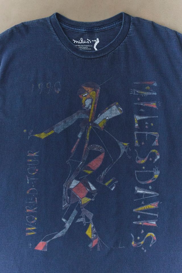 Miles Davis 1990 Tour Graphic Tee #2