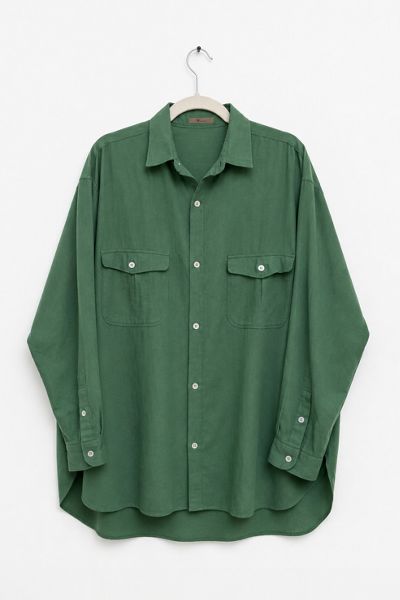 Vintage Yohji Yamamoto Y's Green Utility Shirt