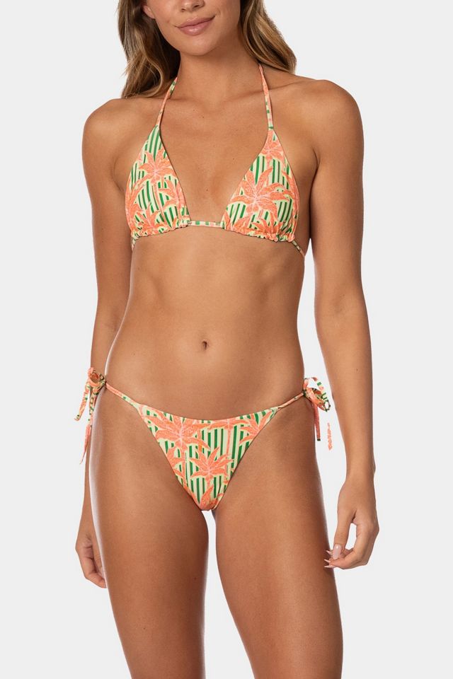 Maaji Blooming Stripes Balmy Bikini Top #1