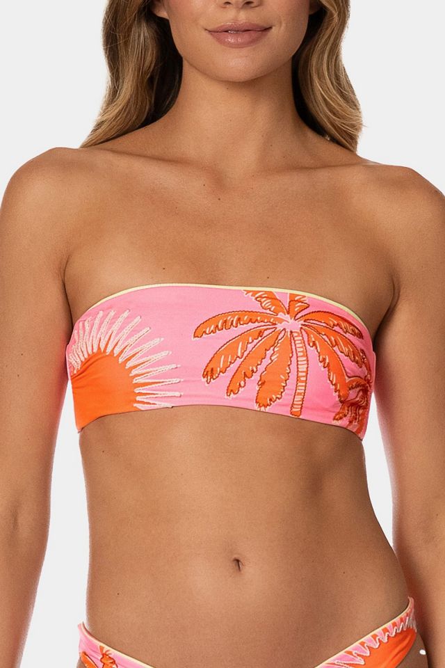 Maaji Palm & Sun Bryn Bandeau Bikini Top #1
