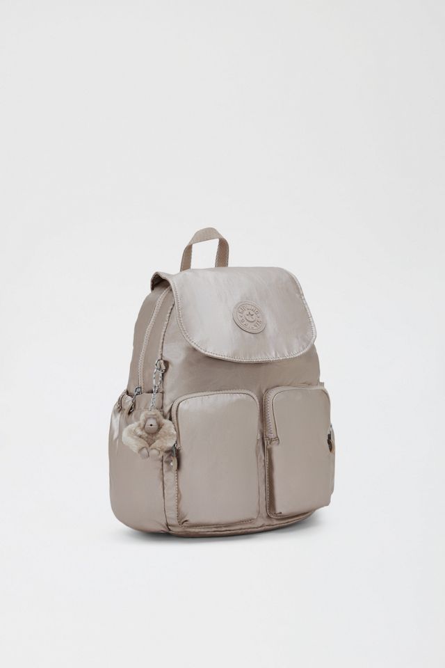 Kipling City Pocket Metallic Backpack #1
