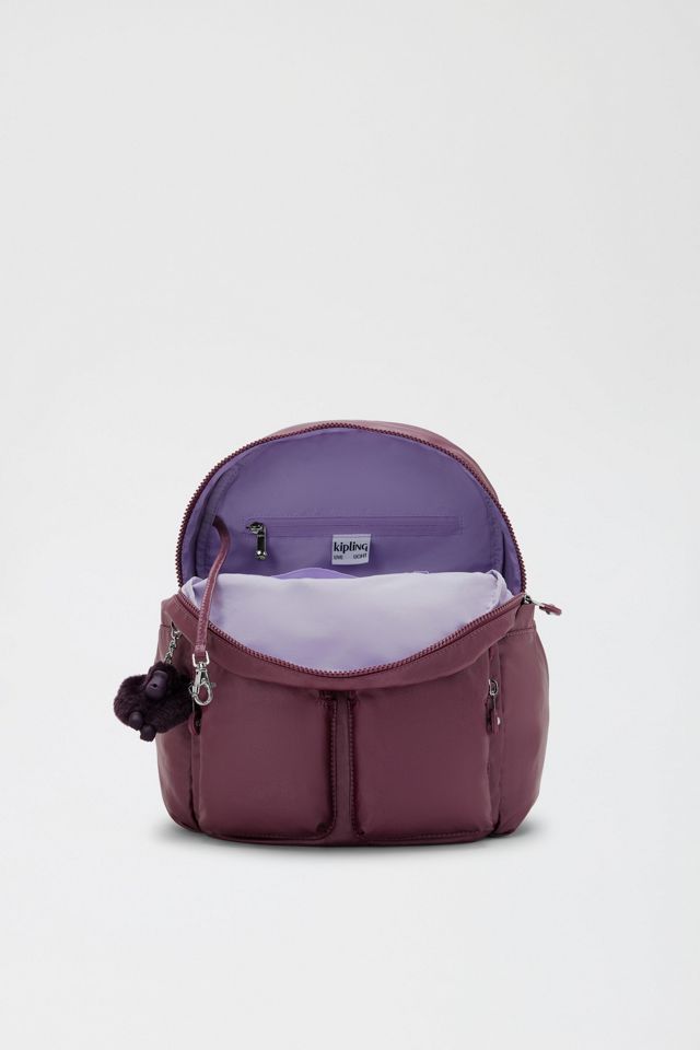 Kipling City Pocket Metallic Backpack #3