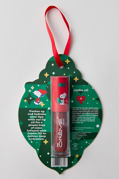 The Crème Shop X Peanuts Tinted Jelly Lip Oil Ornament