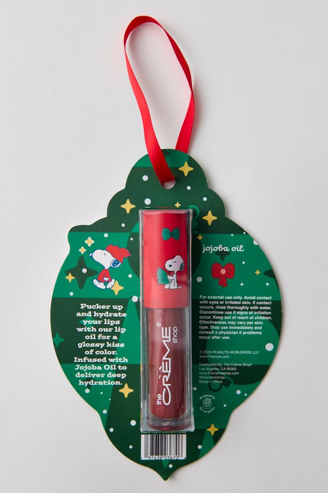 The Crème Shop X Peanuts Tinted Jelly Lip Oil Ornament #1