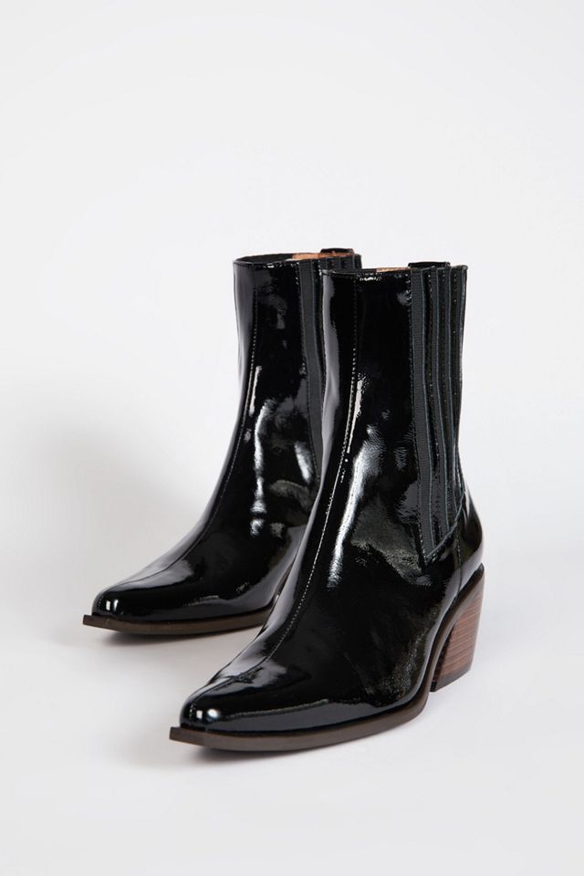 Intentionally Blank Hillary Patent Western Boot #1