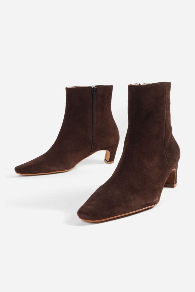Intentionally Blank Lexi Suede Kitten Heel Ankle Boot #2