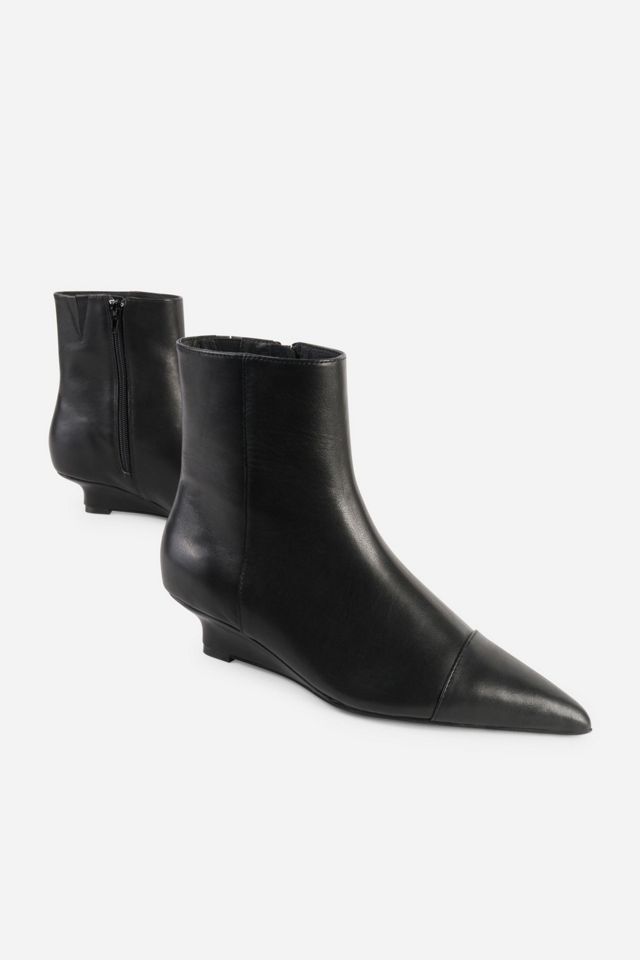 Intentionally Blank Lexicon Micro Wedge Heel Ankle Boot #2