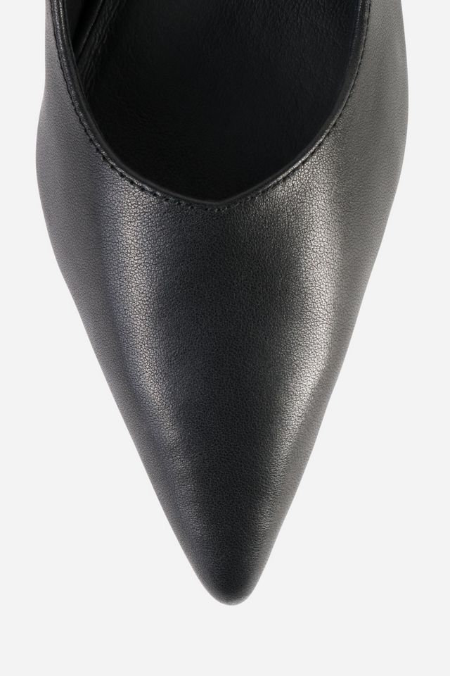Intentionally Blank Lift Micro Wedge Slingback Heel #2