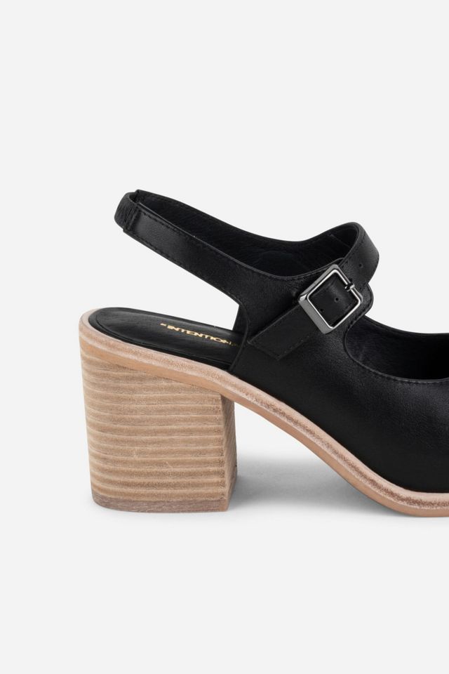 Intentionally Blank Office Clog Natural Sole #4