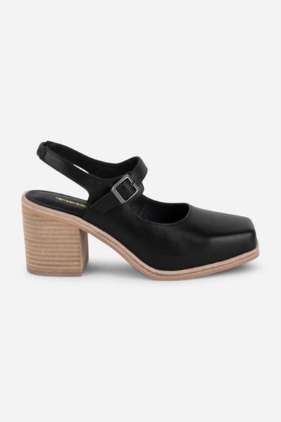Intentionally Blank Office Clog Natural Sole