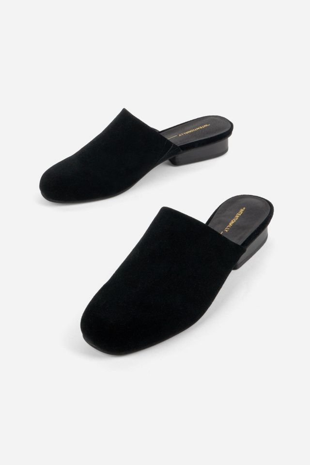 Intentionally Blank Touch Suede Slip On Mule #1